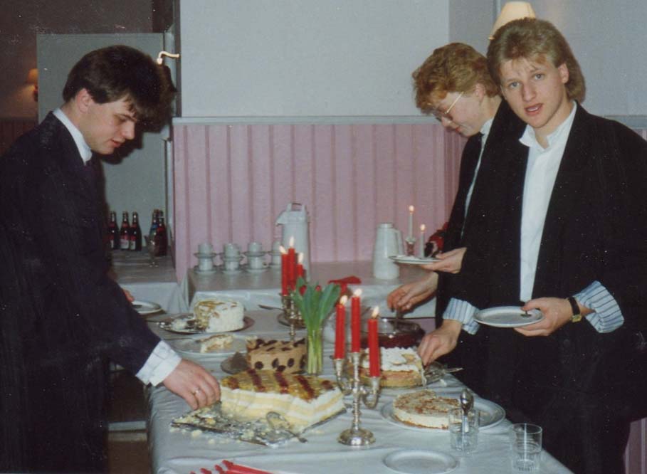 1989 Nyttårsleir kakebord