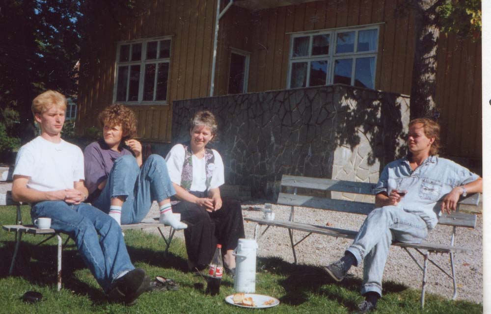 1990 20årsjub Kjøkkengjengen før middagen 1