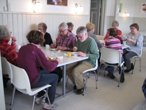 Dugnadsgjengen fortjener et godt måltid mat