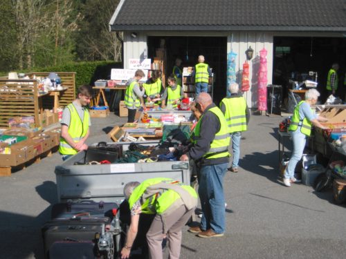 Klart til å ta imot kundene