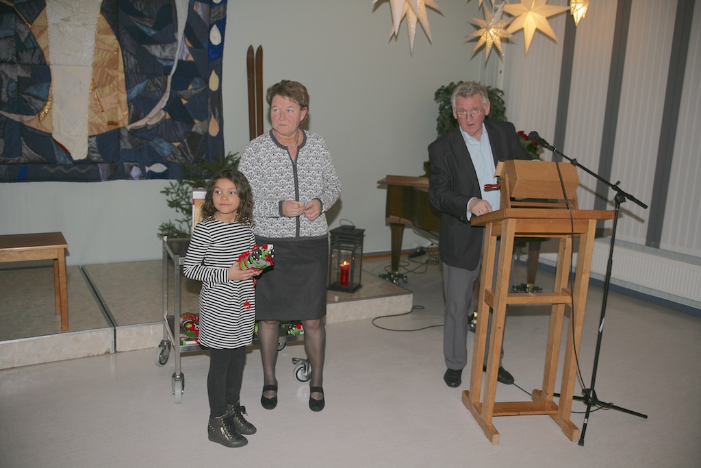 Trekning med den gamle "tønna"